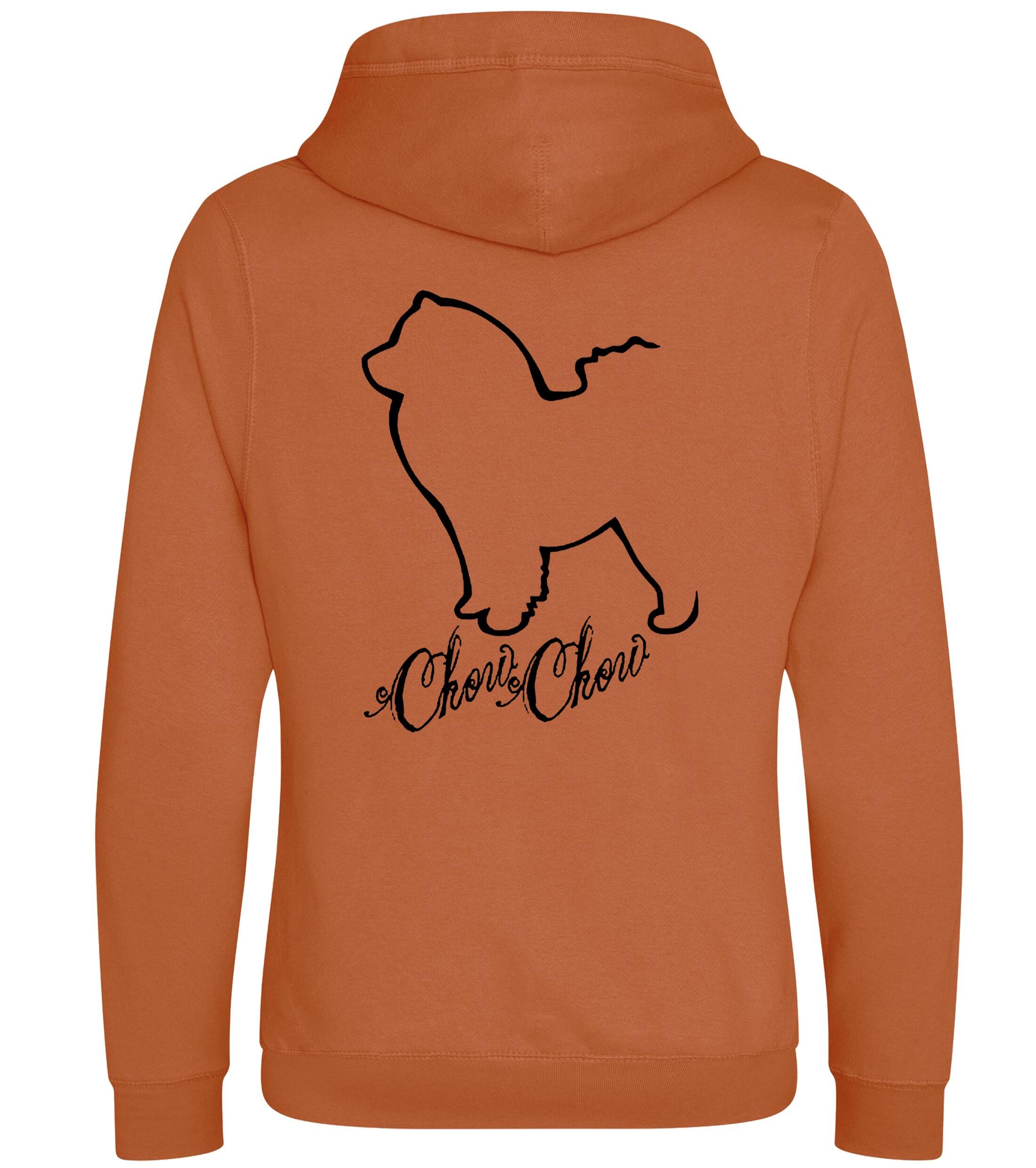 Unisex Crossneck Pullover Hoodie with Chow Chow Dog Breed Design – A Must-Have for Chow Chow Fans