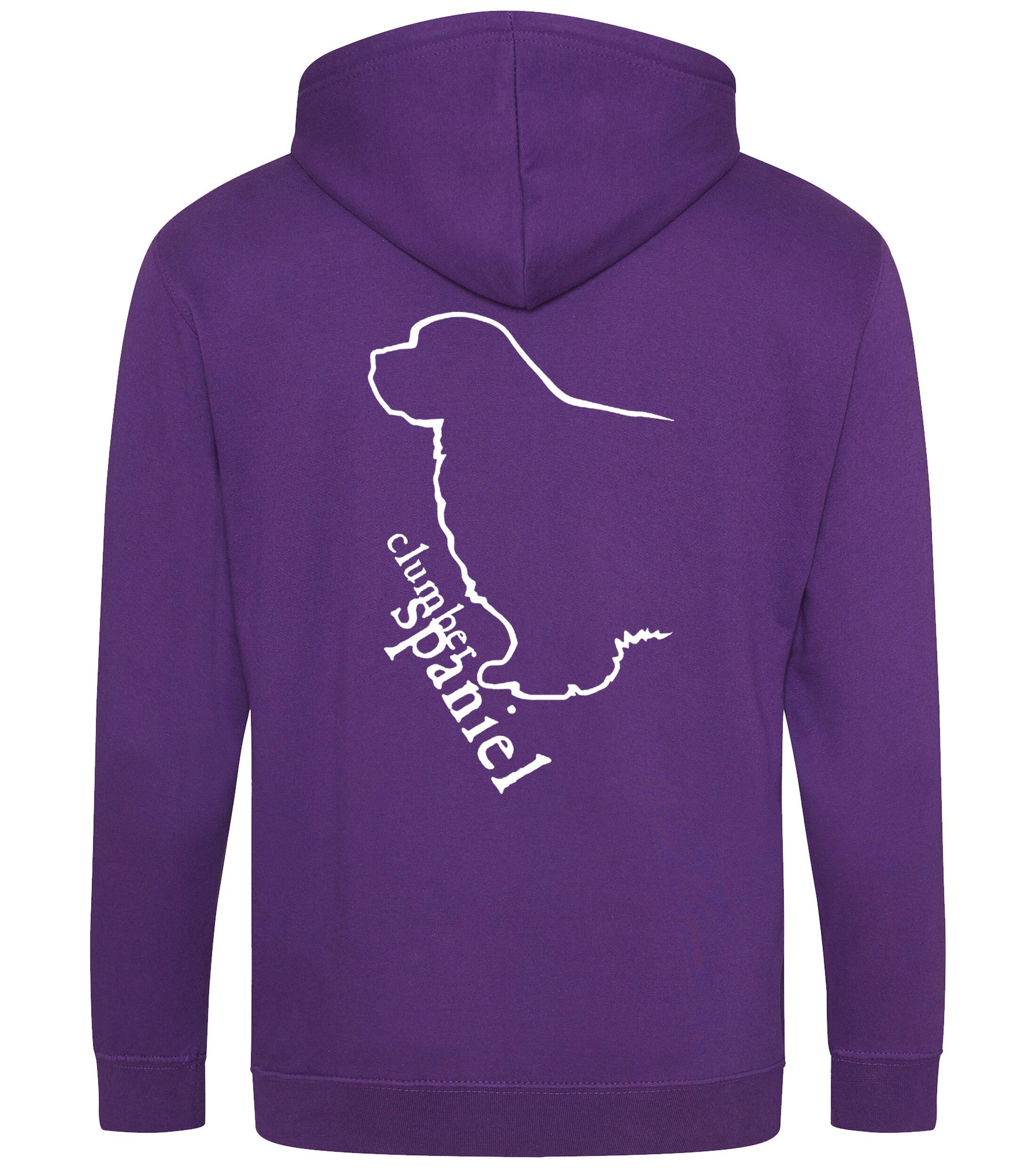 Clumber Spaniel Dog Breed Design Zipped Hoodie – Comfort, Style, and Clumber Spaniel Pride