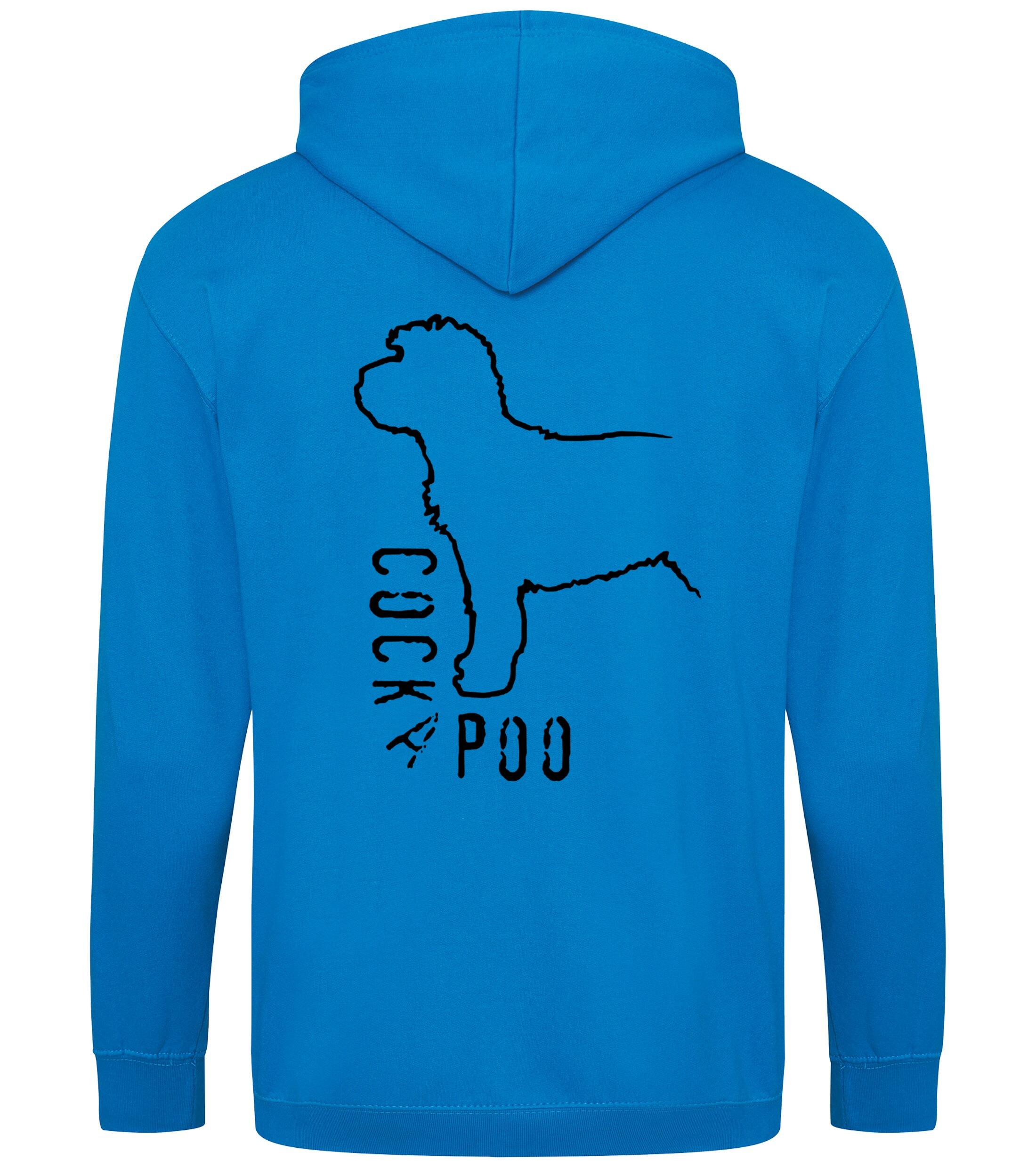 Cockapoo Dog Breed Design Zipped Hoodie – Comfort, Style, and Cockapoo Pride