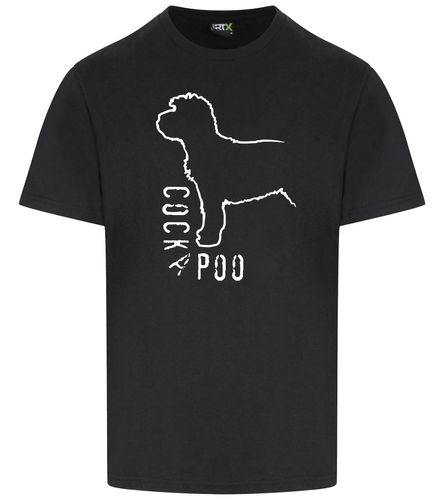 Unisex Roundneck T-shirt with Cockapoo Dog Breed Design – Essential Style for Cockapoo Fans