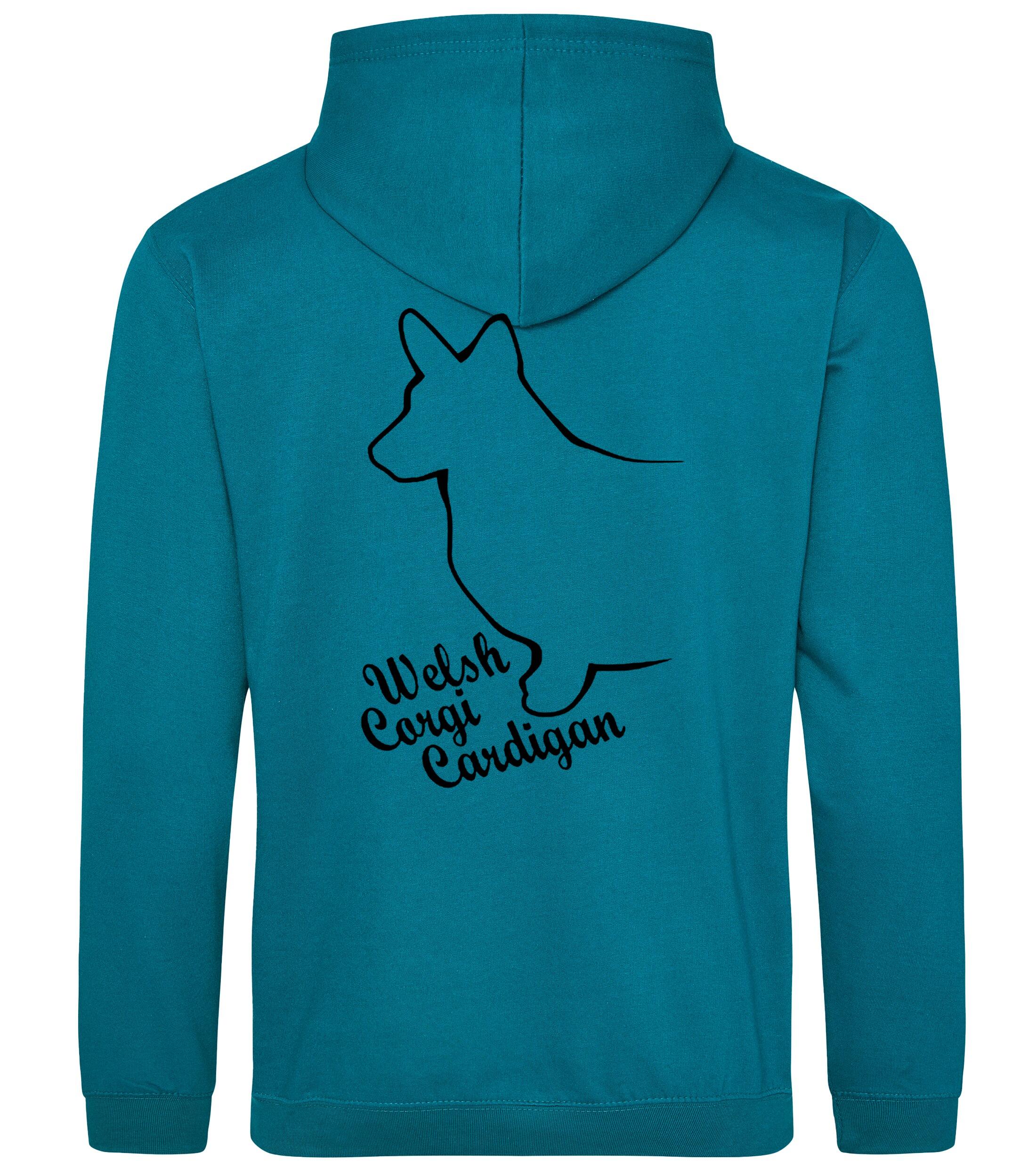 Corgi Cardigan (Welsh) Dog Breed Design Pullover Hoodie – Stylish & Perfect for Corgi Cardigan Lovers