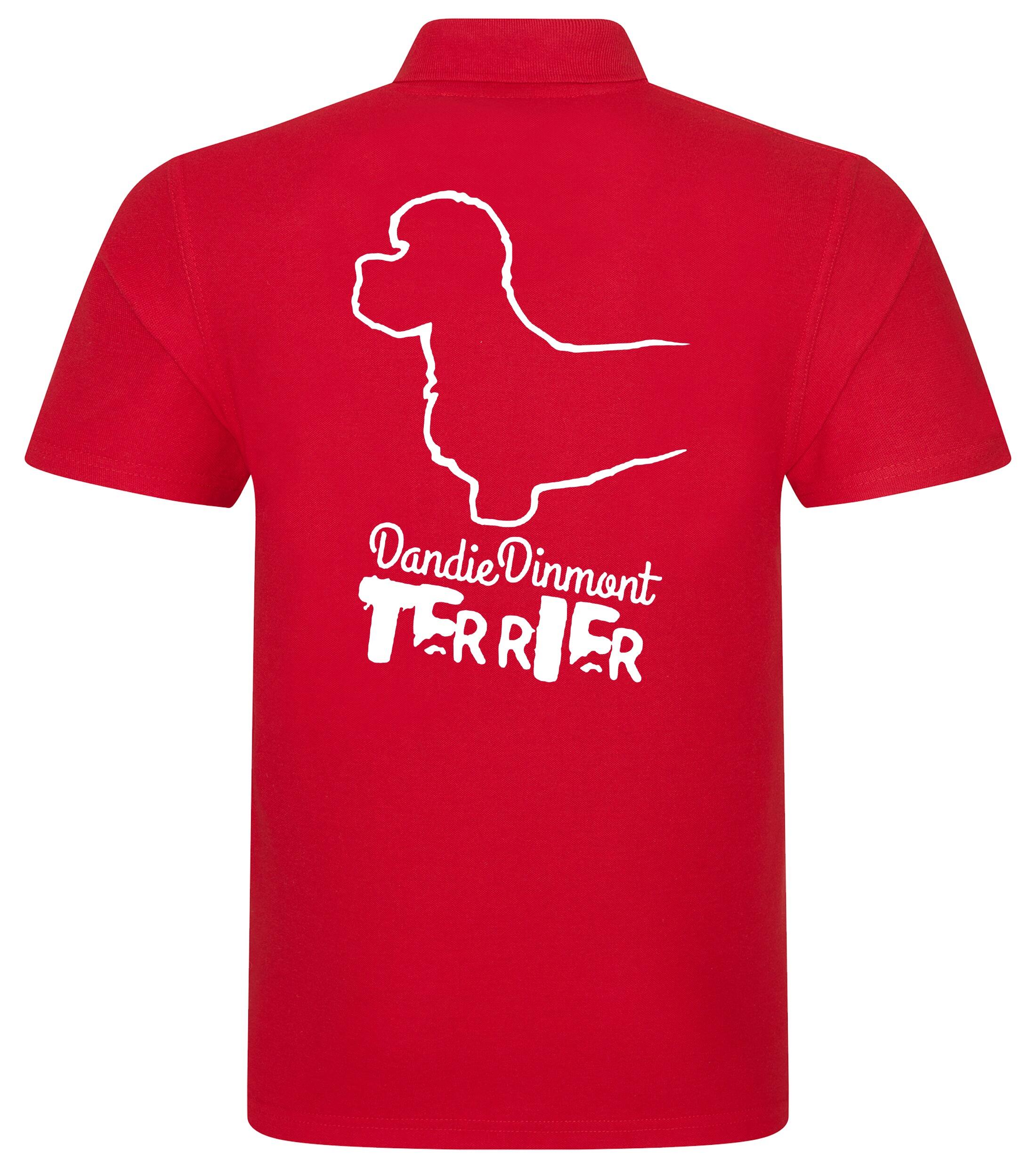 Dandie Dinmont Terrier Unisex Cotton Polo – Classic Style for Dandie Dinmont Lovers