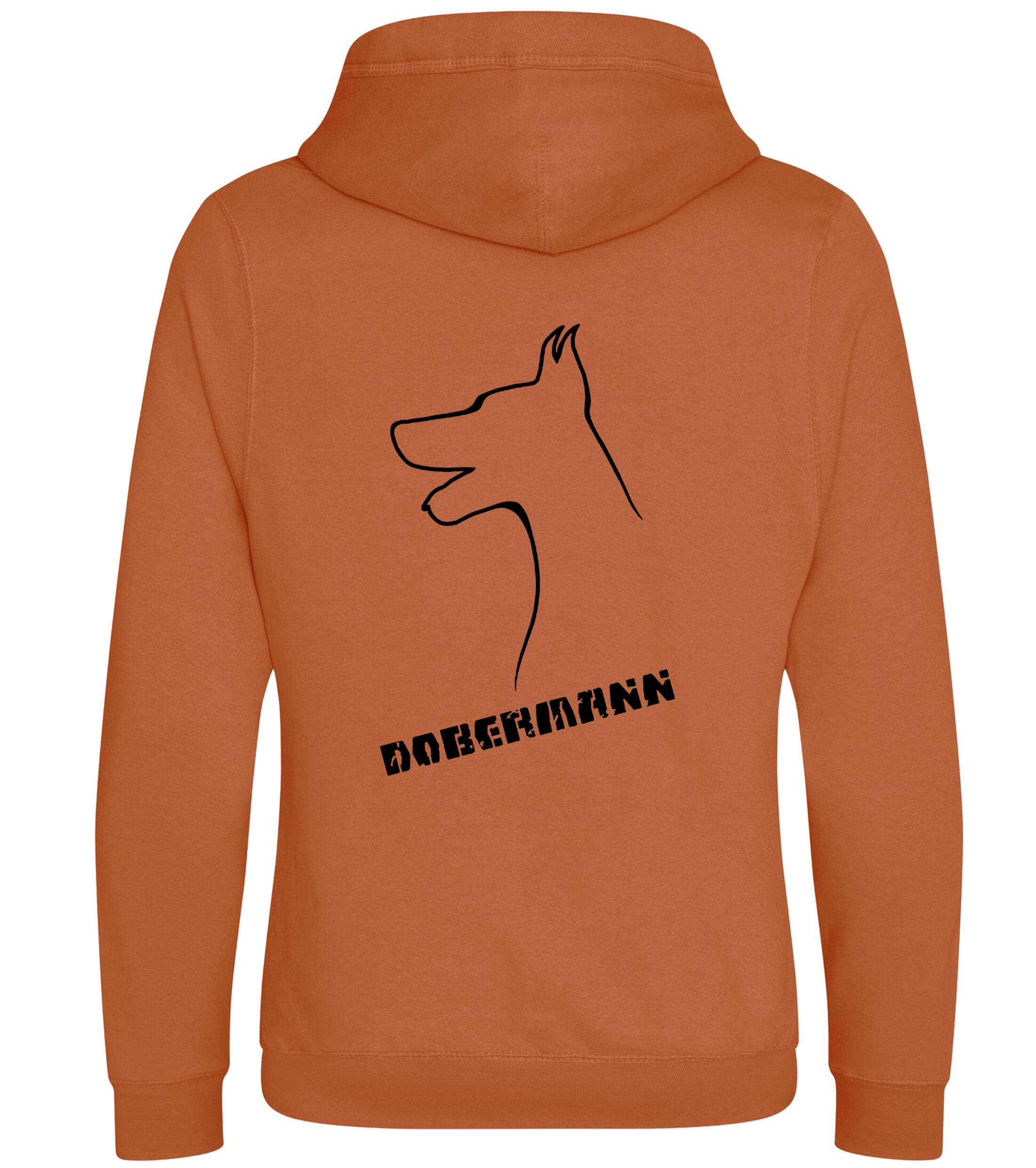 Dobermann (Head) Unisex Crossneck Pullover Hoodie – Style & Dobermann Pride