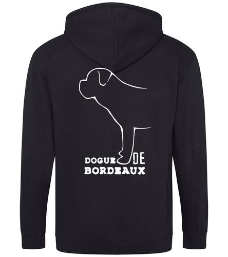 Dogue De Bordeaux Dog Breed Design Zipped Hoodie – Comfort, Style, and Breed Pride