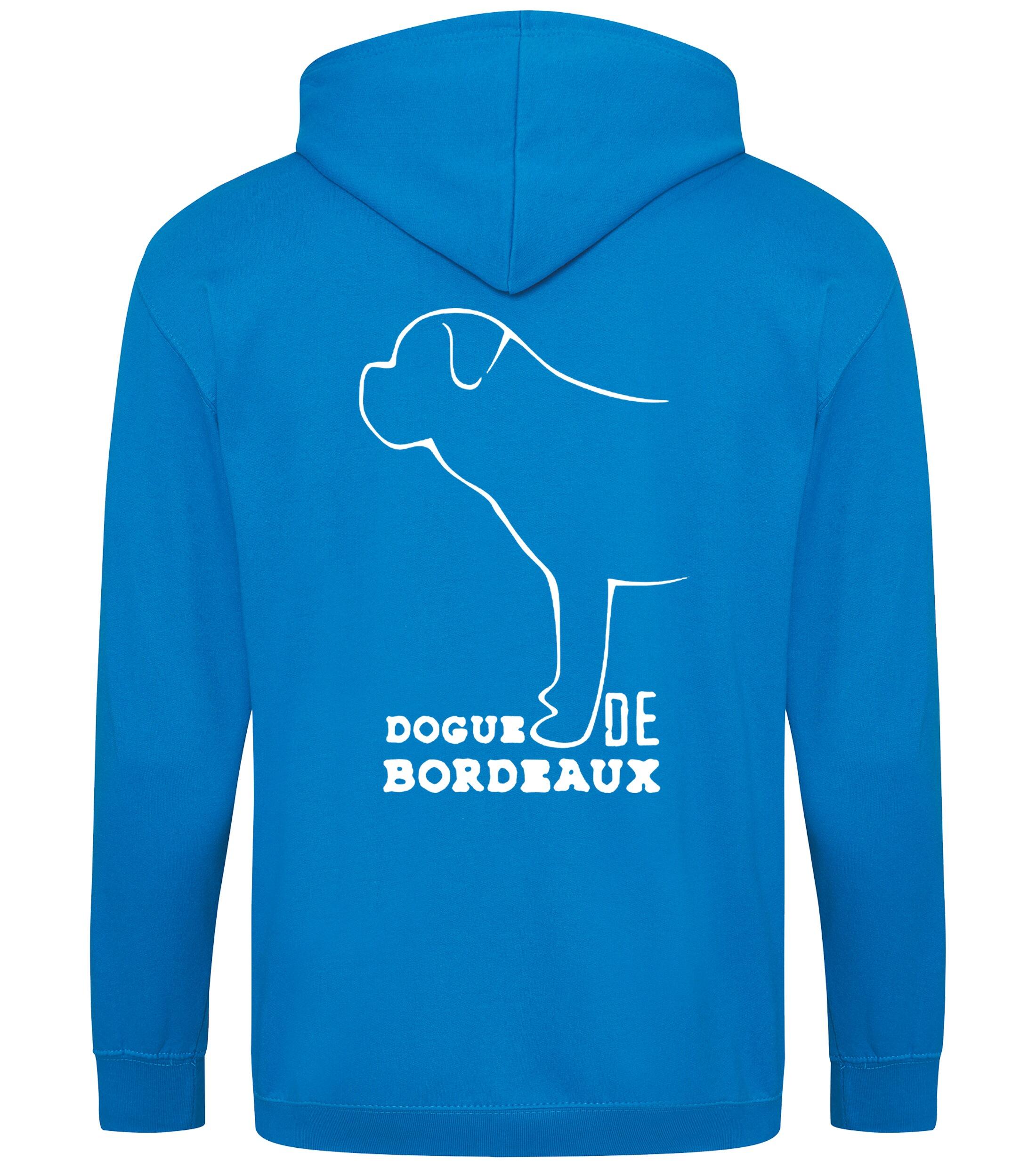 Dogue De Bordeaux Dog Breed Design Zipped Hoodie – Comfort, Style, and Breed Pride