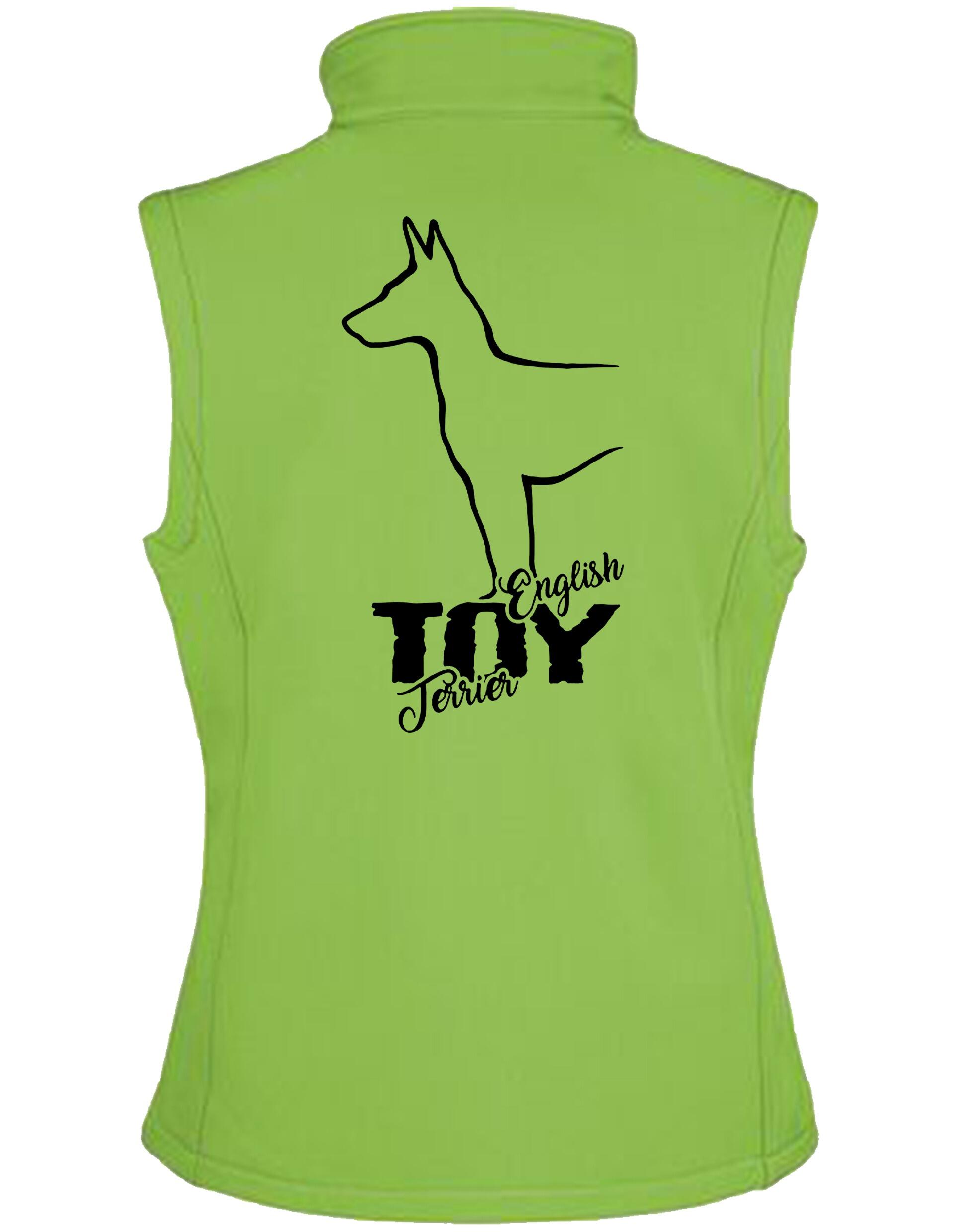 English Toy Terrier Women’s Softshell Jacket – Style and Comfort for Toy Terrier Lovers