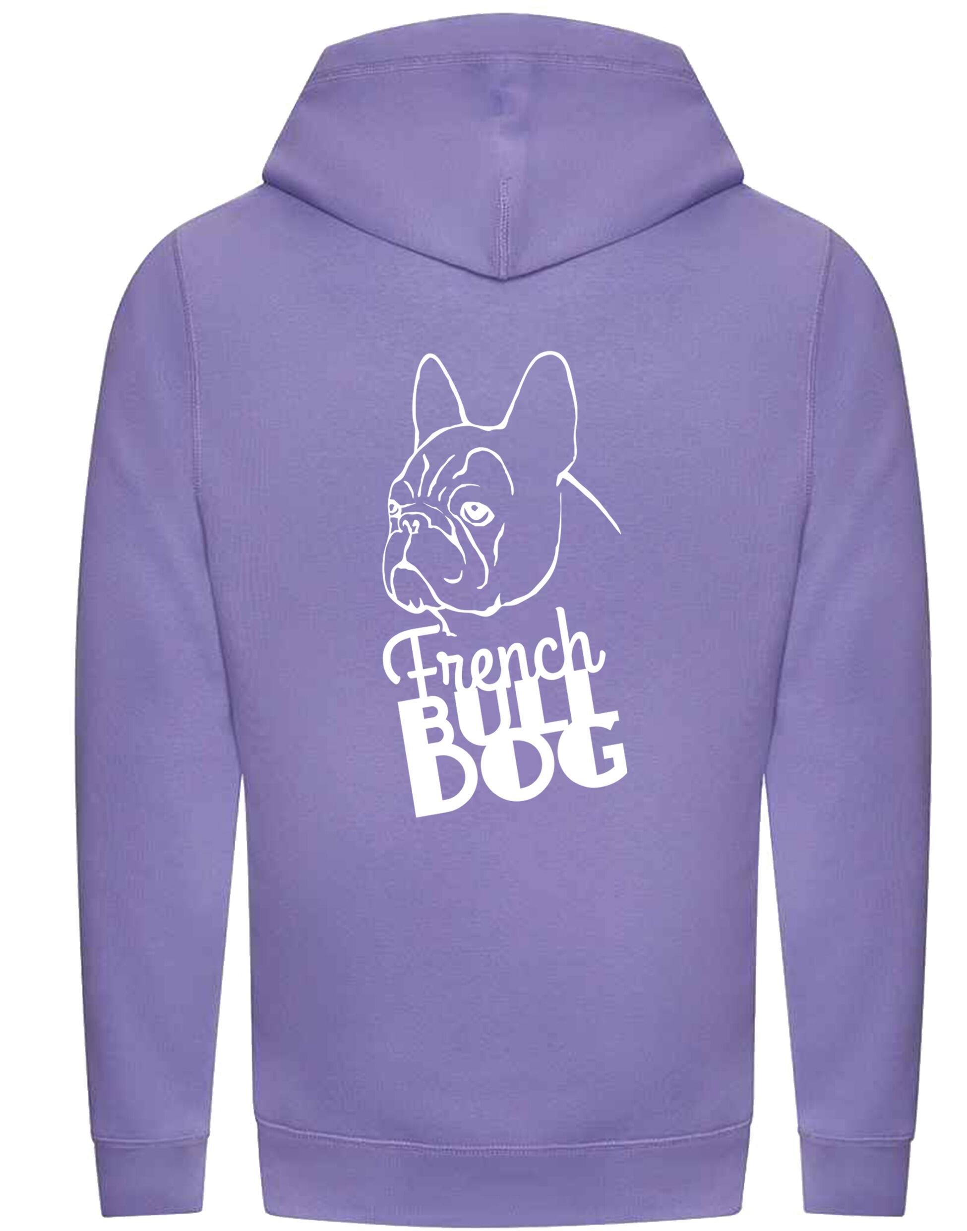 French Bulldog (Head) Unisex Crossneck Pullover Hoodie – A Must-Have for Bulldog Fans
