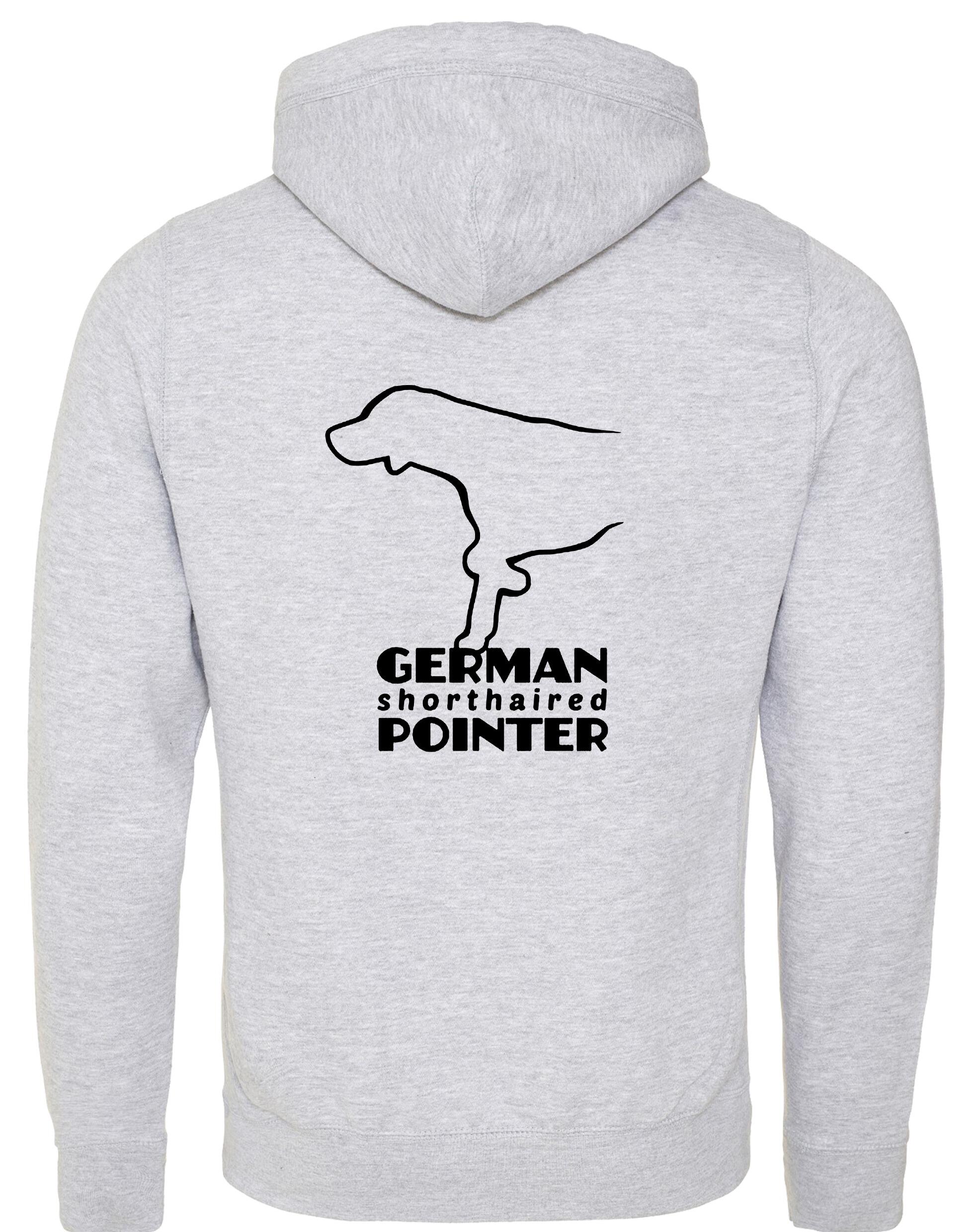 German Shorthaired Pointer Unisex Crossneck Pullover Hoodie – A Must-Have for Pointer Fans
