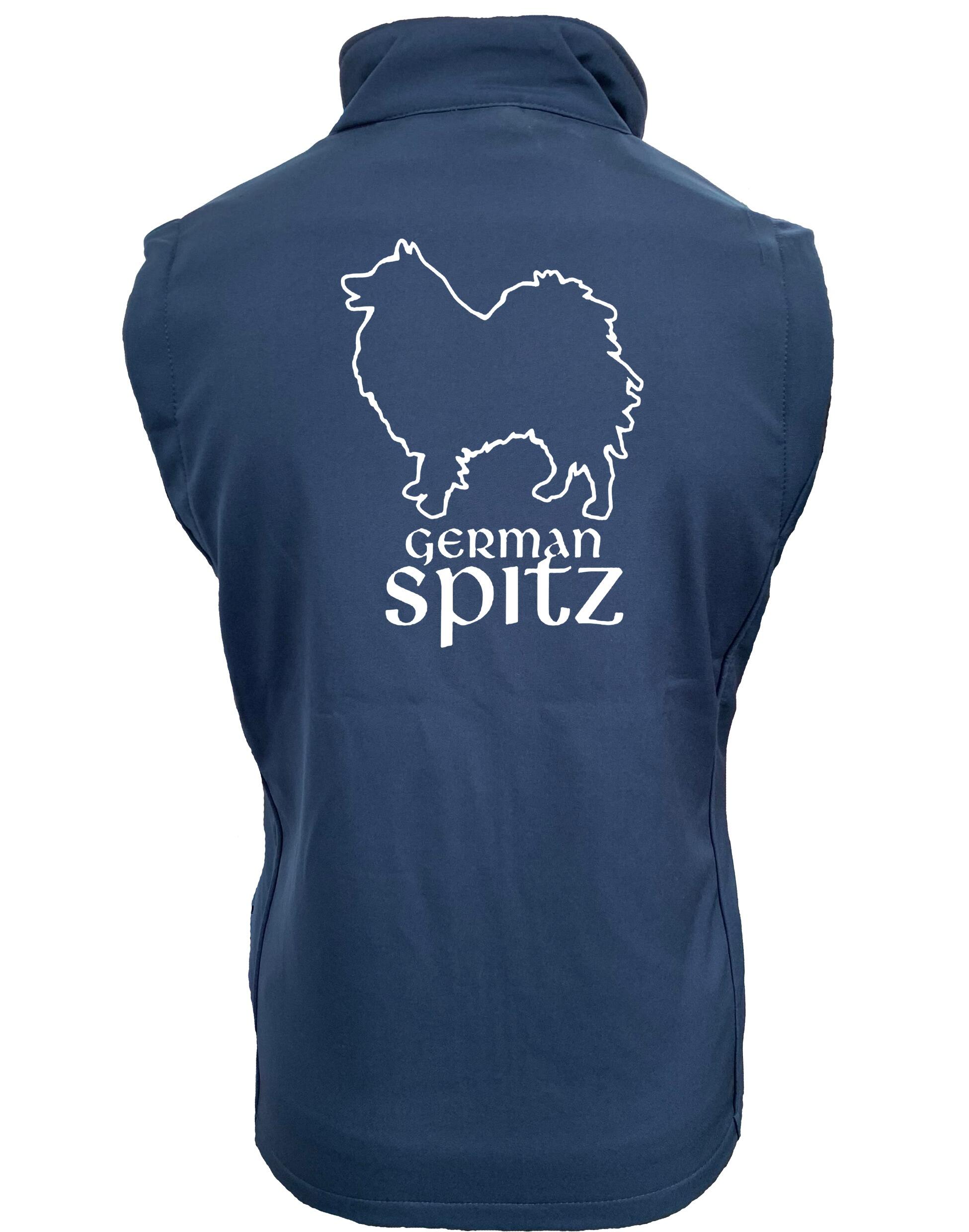 German Spitz Women’s Softshell Jacket – Style and Comfort for Spitz Lovers