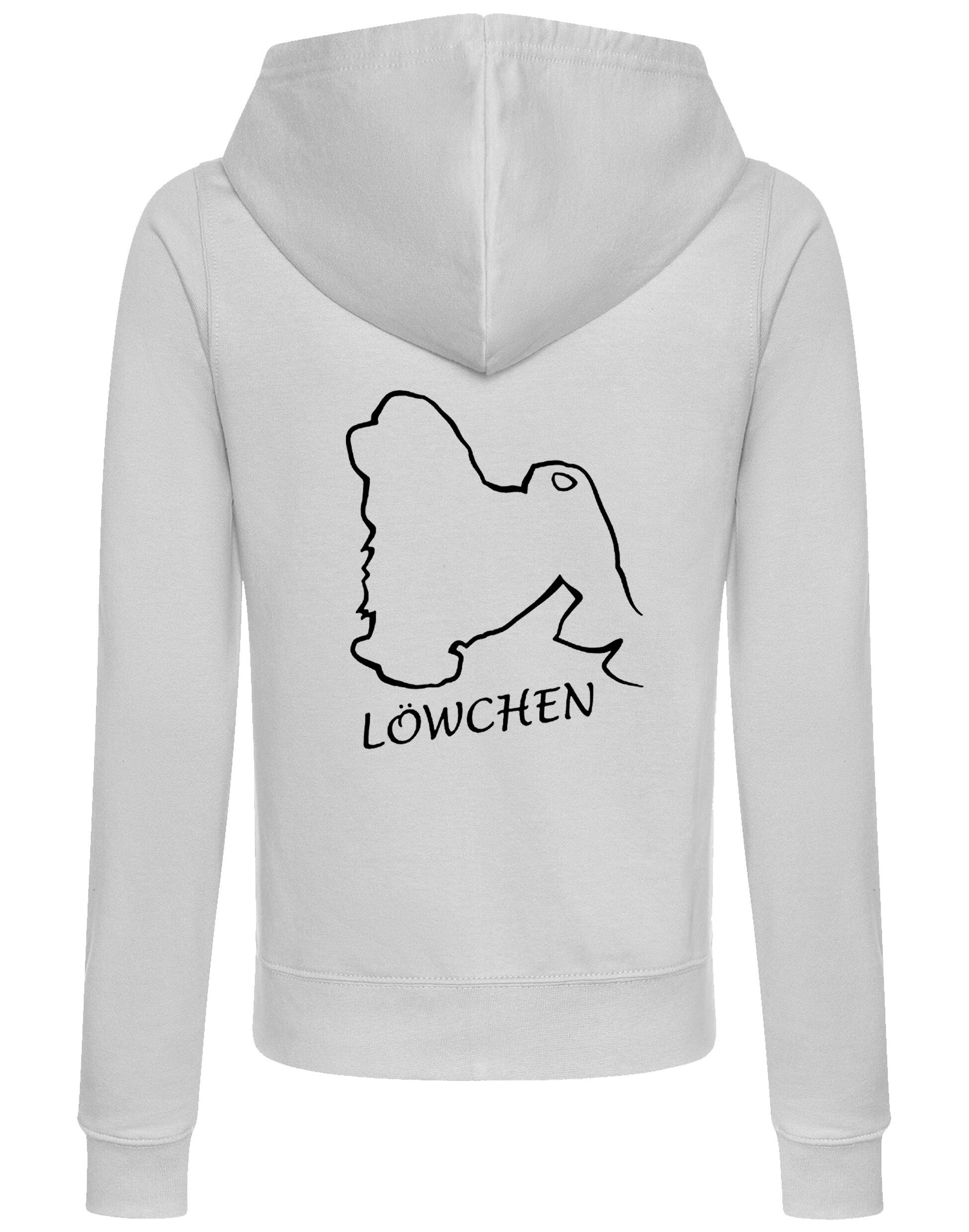 Lowchen Women’s Zipped Hoodie with exclusive breed artwork and practical features.