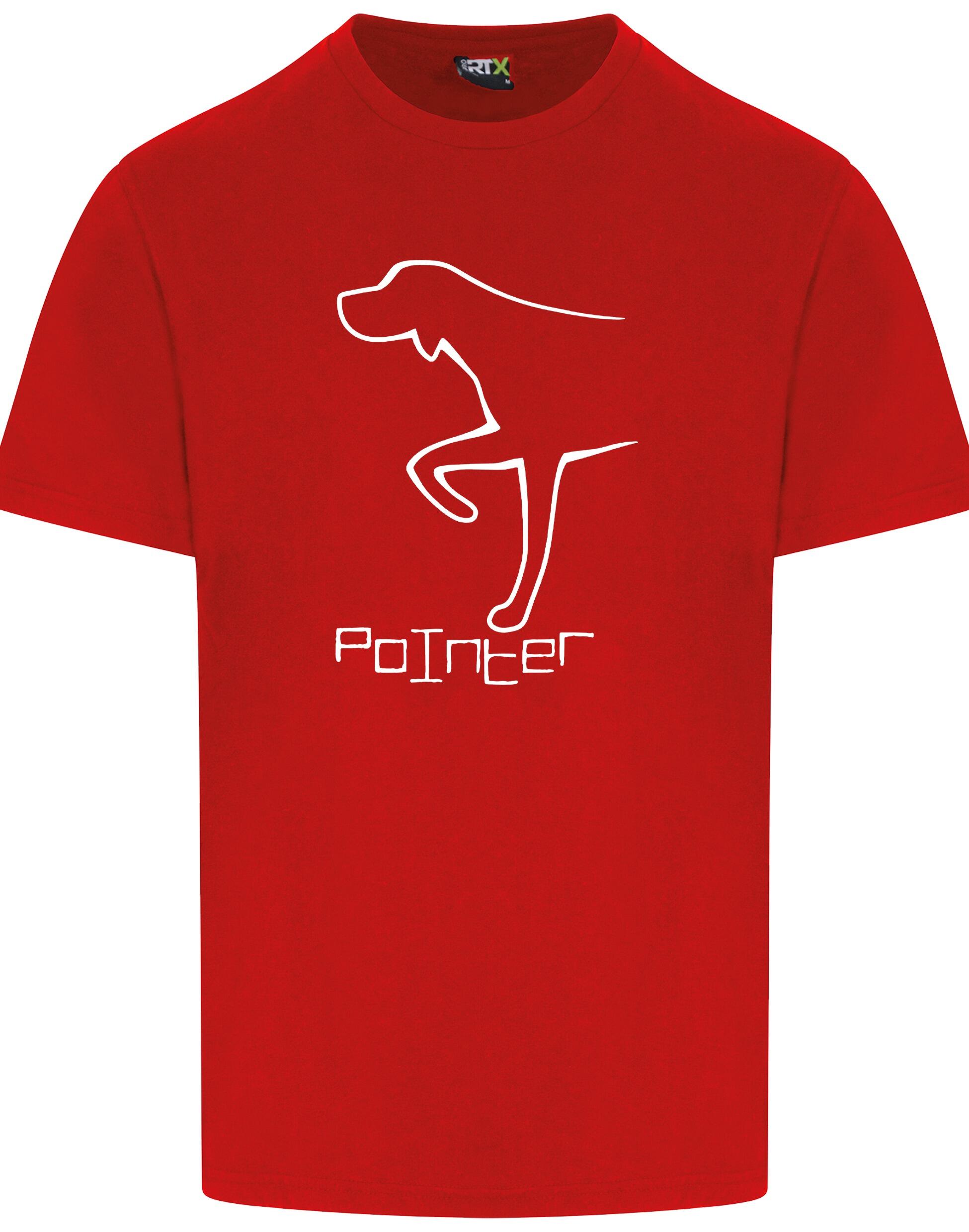 Pointer Unisex Roundneck T-shirt featuring an exclusive Pointer design, crafted from breathable cotton for all-day comfort.