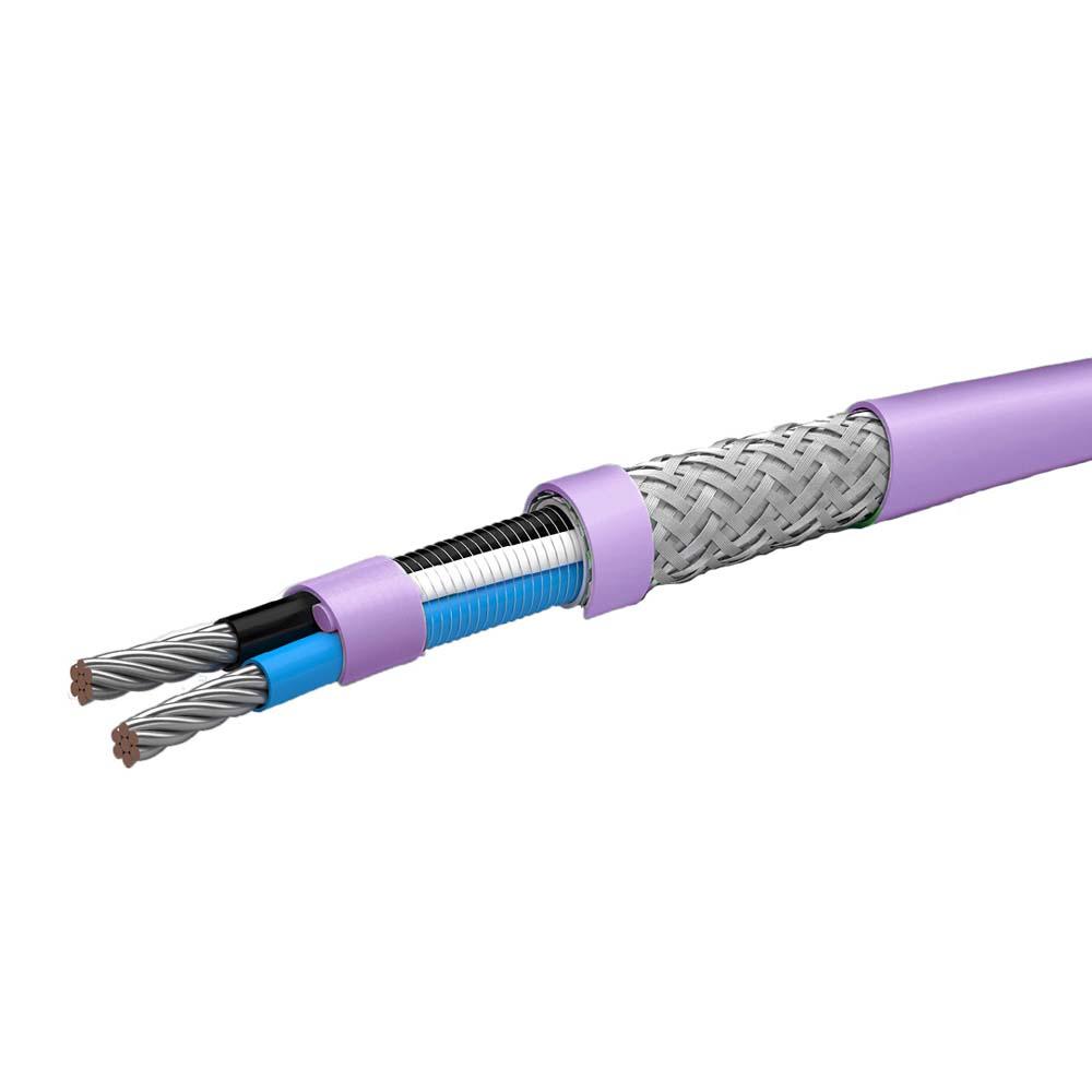 nVent RAYCHEM FHT constant wattage cable 400VAC. Jacket colour Purple