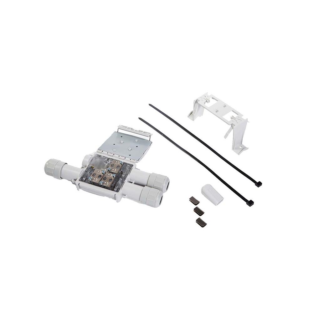 Raychem Rayclic T-02 tee connection kit to connect three heating cables