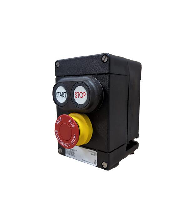 GHG 411 82 control station double pushbutton Stop Start with Emergency stop, atex hazardous area zone 1