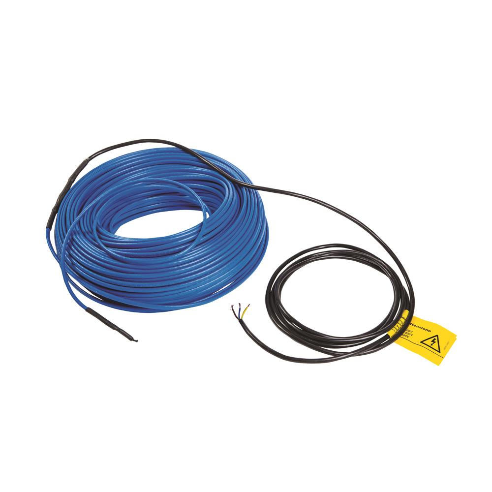 EM4-CW, nVEnt RAYCHEM EM4-CW constant power output cable assembly 25 watt per metre, 400 VAC, colour blue