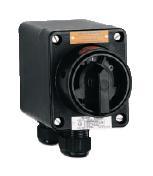 IS-005 ATEX Isolator safety switch 10A 3 pole for hazardous areas Zone 1 and Zone 21