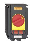 IS-012 ATEX Emergency stop safety swith 20A 6 pole for hazardous area Zone 1 and Zone 21