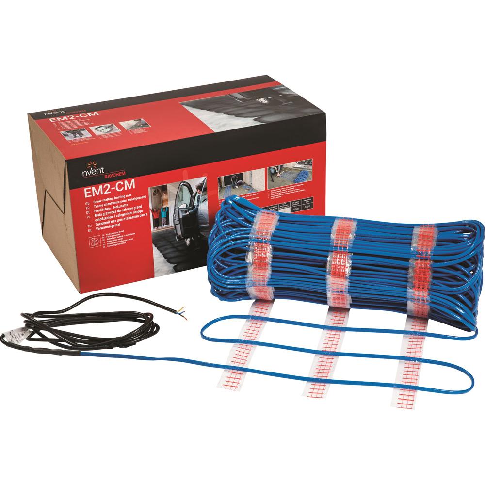 EM2-CM-MAT, nVent RAYCHEM heating mat with constant power cable, colour blue