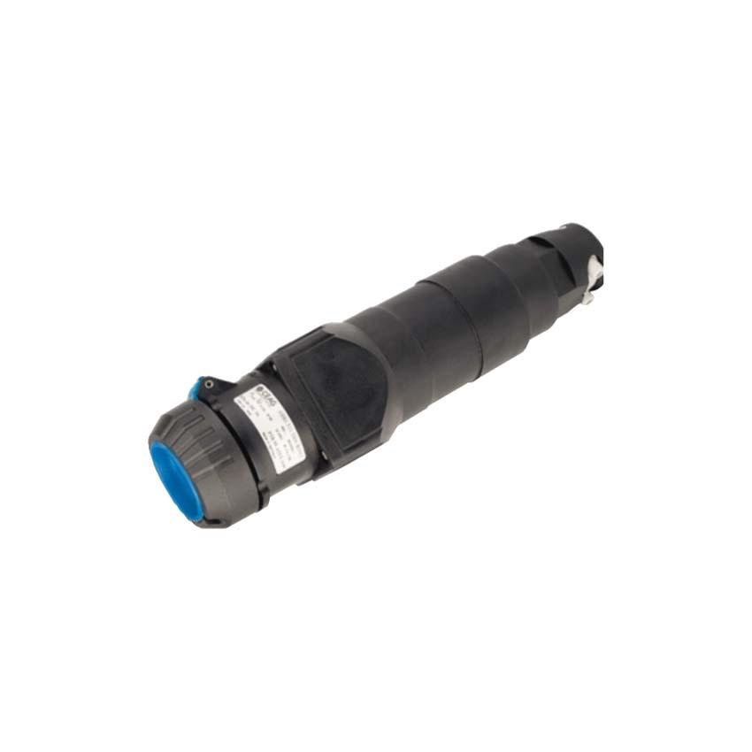 PS-1683 Coupler socket 16A 500V 4 pole color black, for hazardous area locations with potentially explosive gas or dust atmospheres