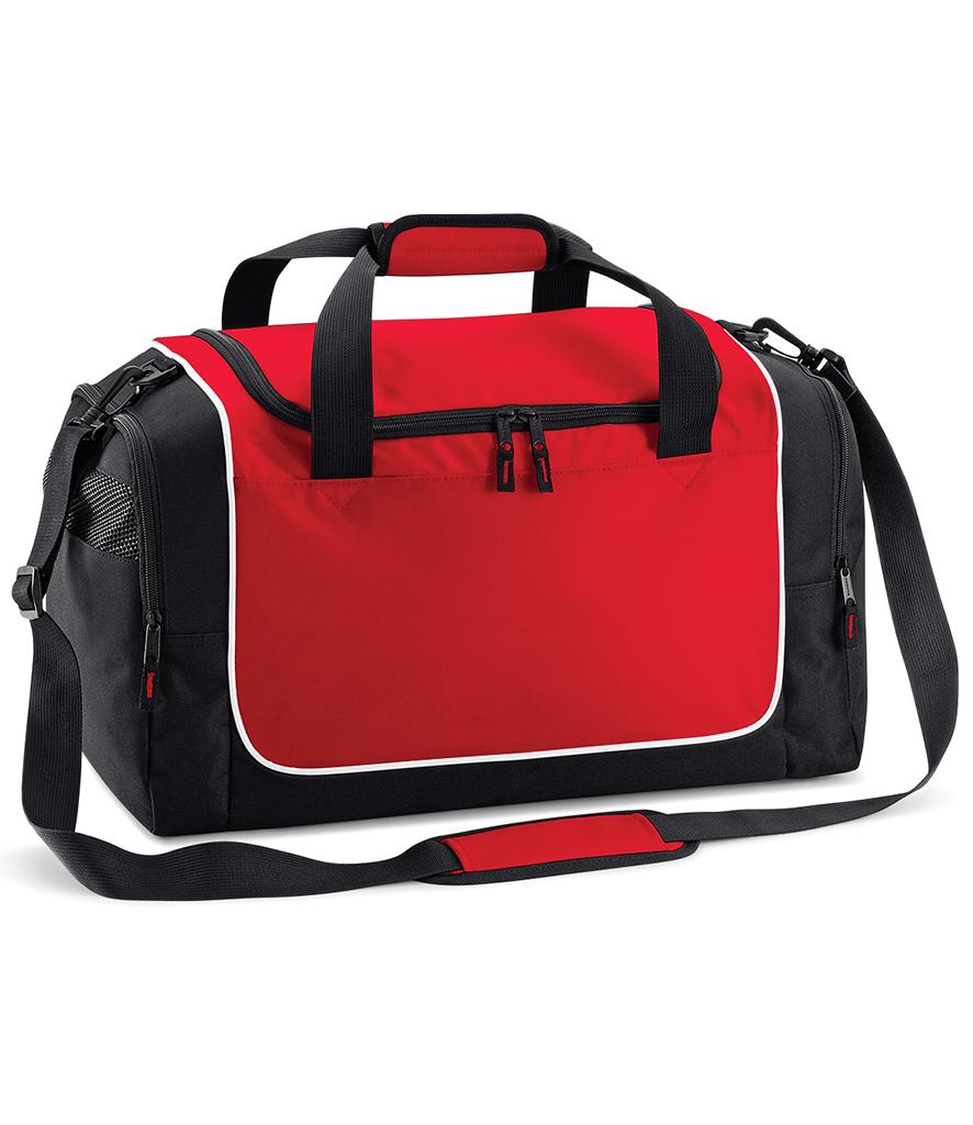 QS77 Quadra Teamwear Locker Bag red black