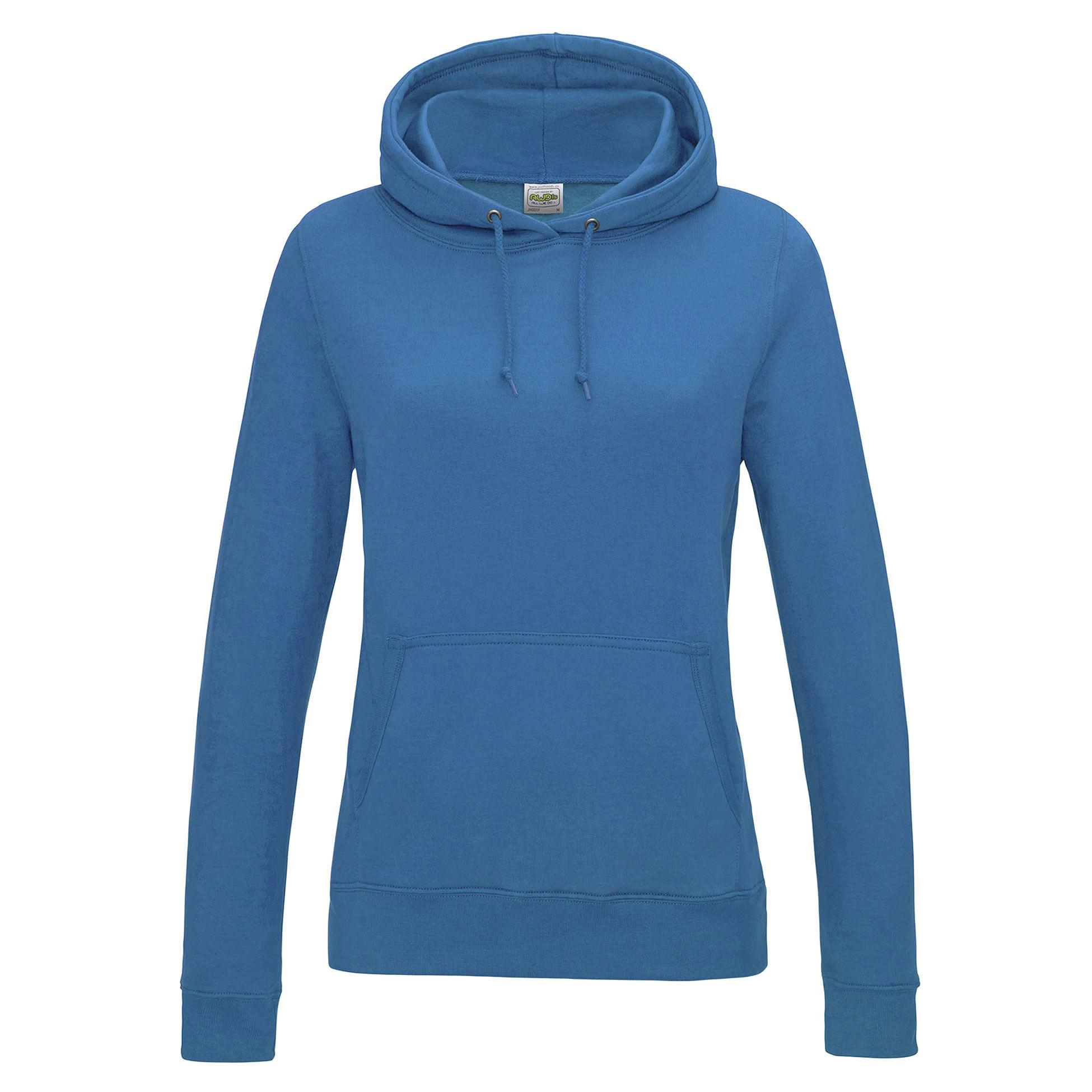 JH01F Women's College Hoodie sapphire