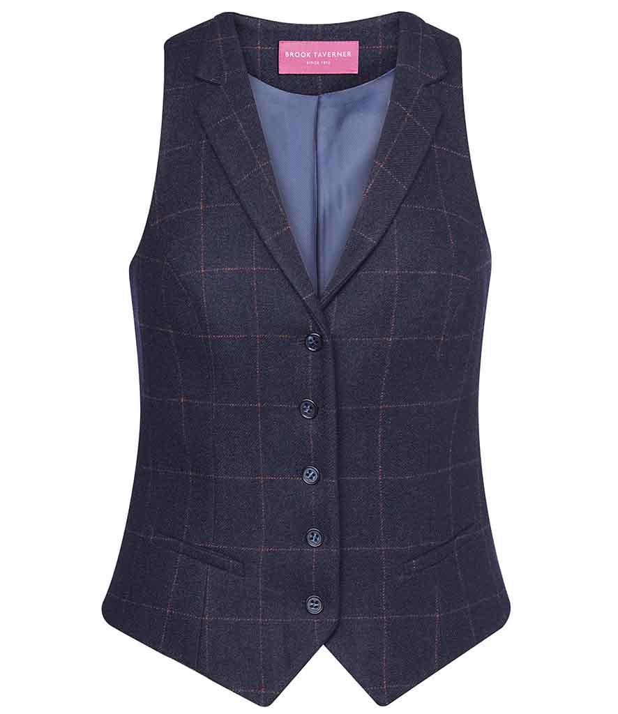 BK521 Brook Taverner Ladies Nashville Waistcoat