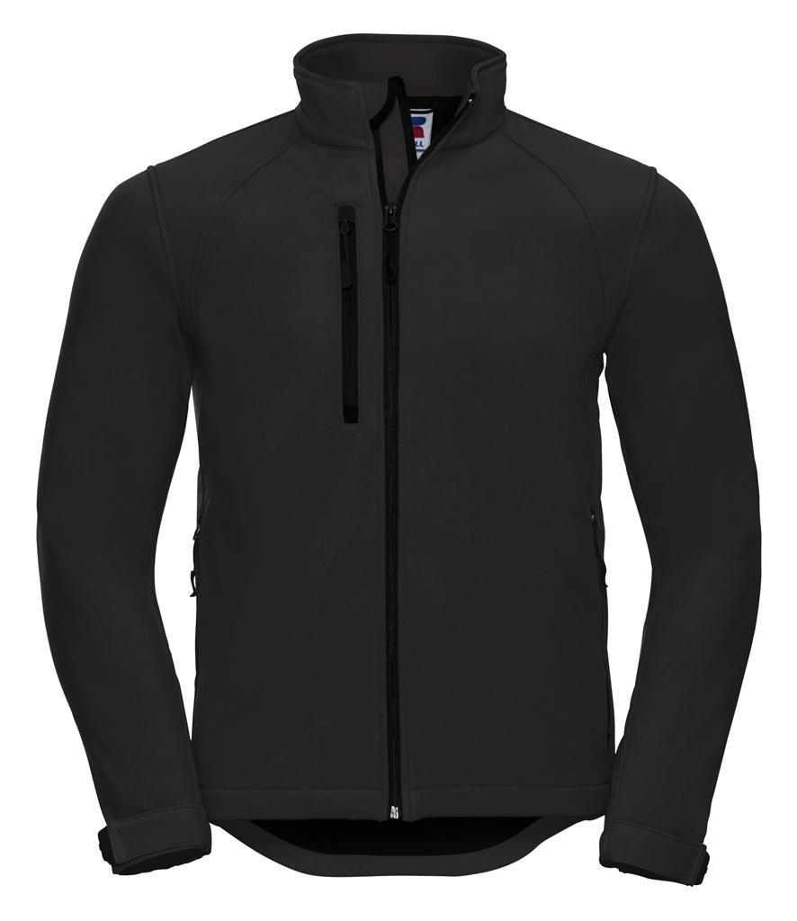 RUSSELL J140M Softshell jacket black