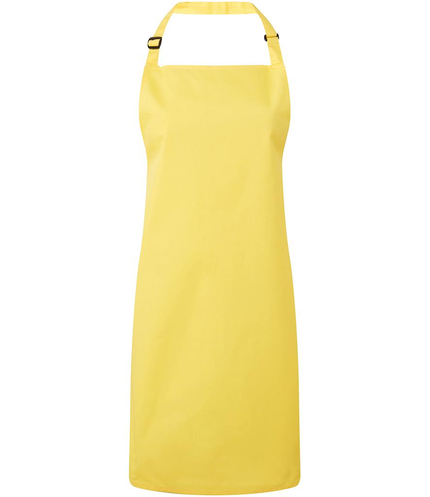 PR150 Premier Colours Bib Apron lemon
