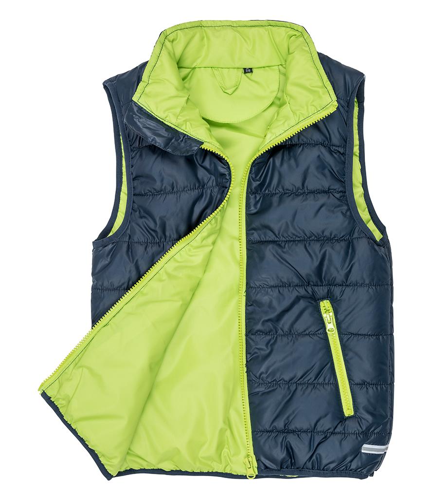 RS234B Result Core Kids Padded Bodywarmer