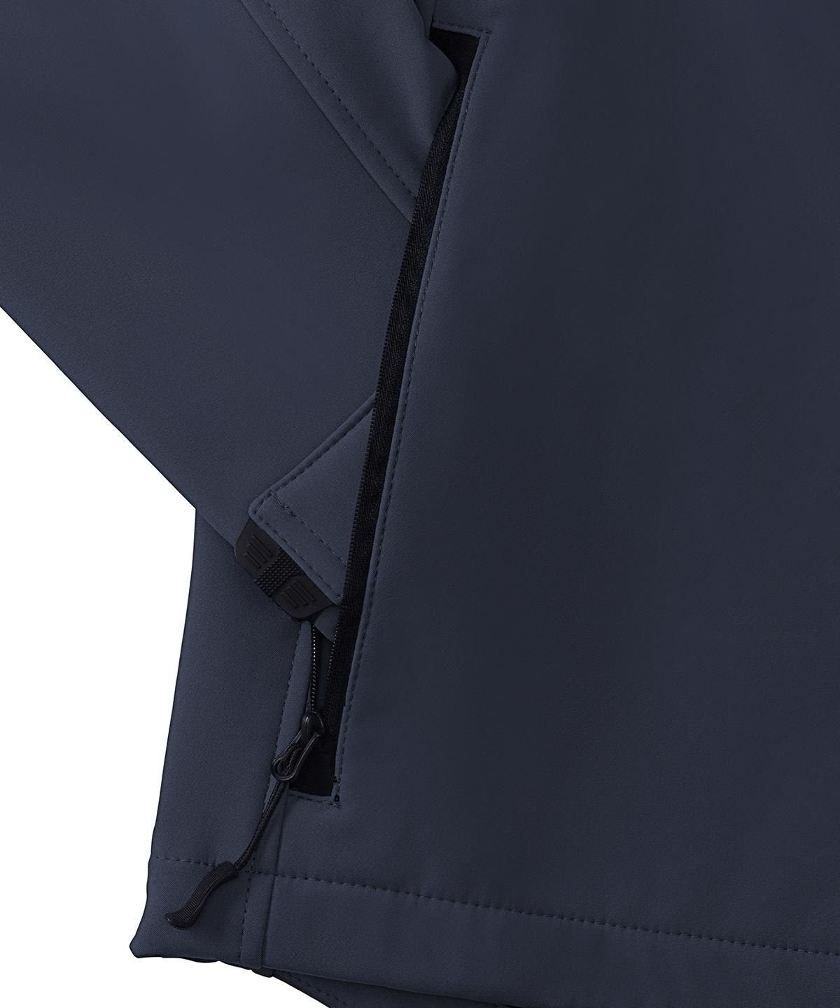RUSSELL J140M Softshell jacket pocket