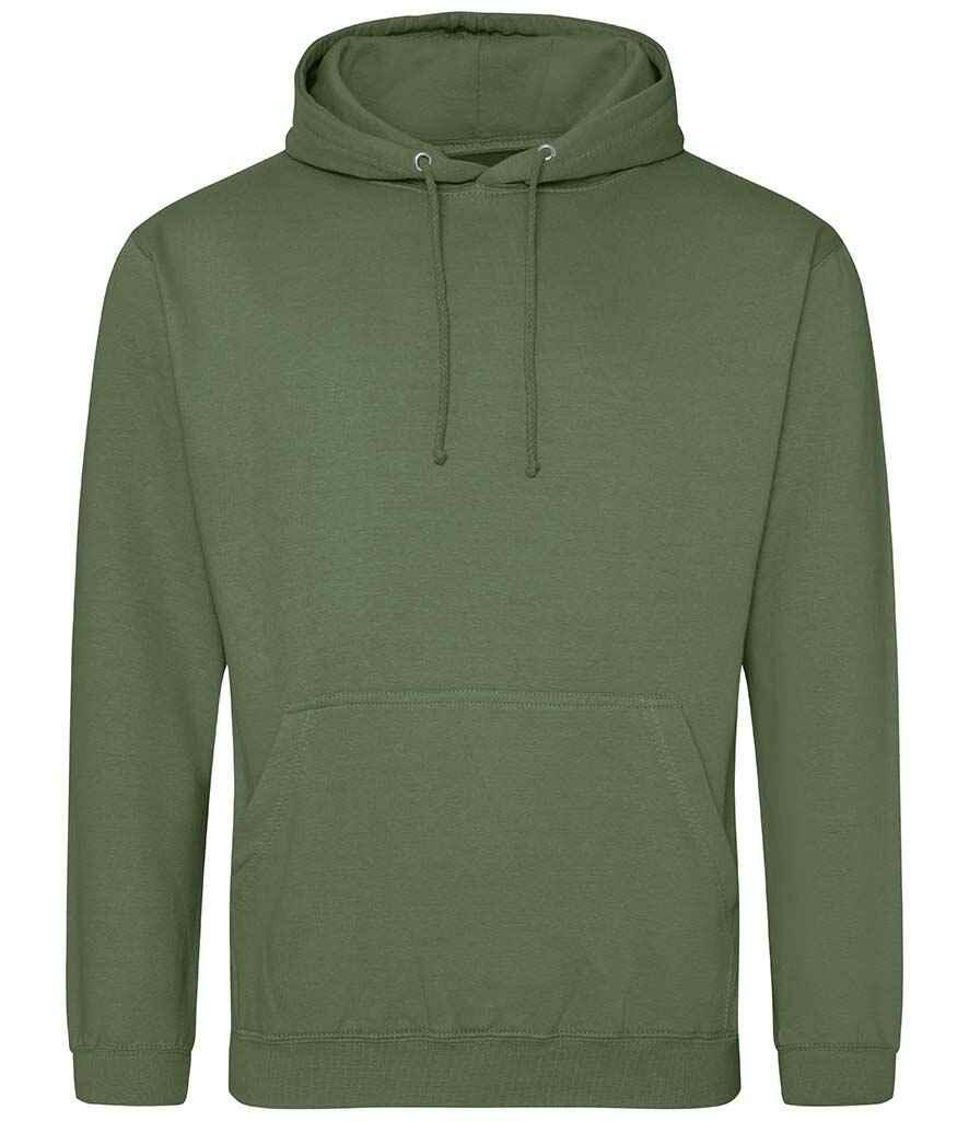JH001 AWDis College Hoodie  earthy green