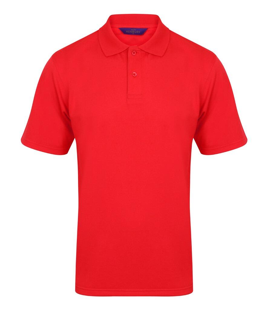 H475 Cool plus Polo Shirt red
