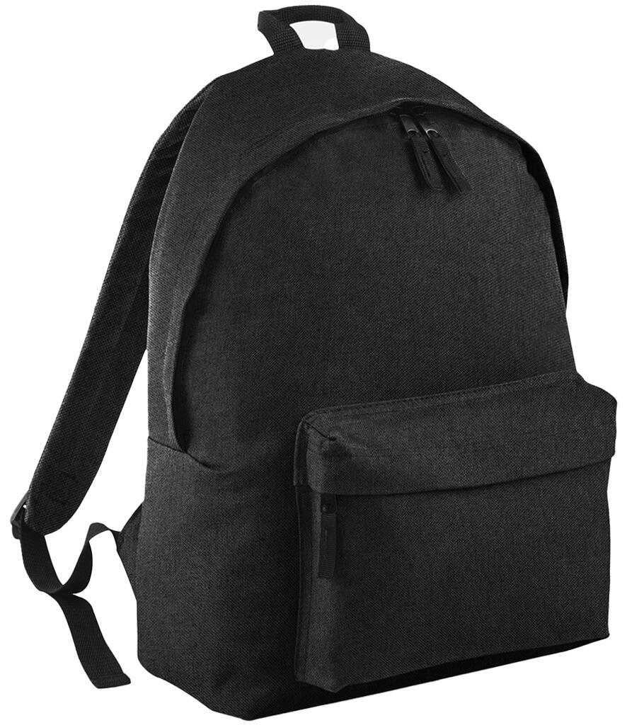 BagBase BG125S Zaino Fashion Mini In Poliestere 600D - Leggero Con Tasca Frontale E Schienale Imbottito