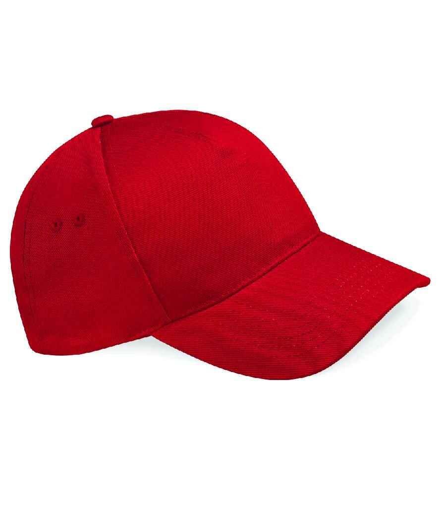 BB15 Beechfield Ultimate 5 Panel Cap red