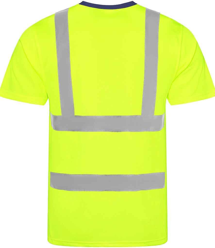 RX720 Pro RTX High Visibility T-Shirt yellow back