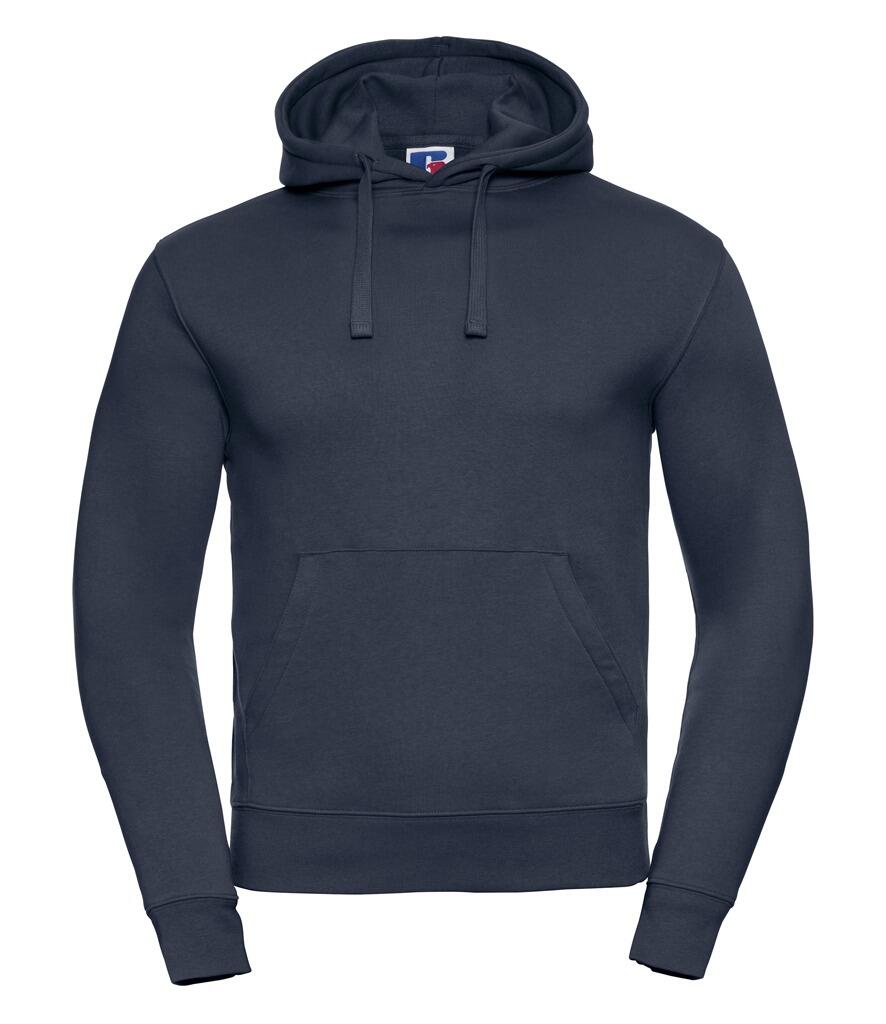 265M Russell Authentic Hooded Sweatshirt navy