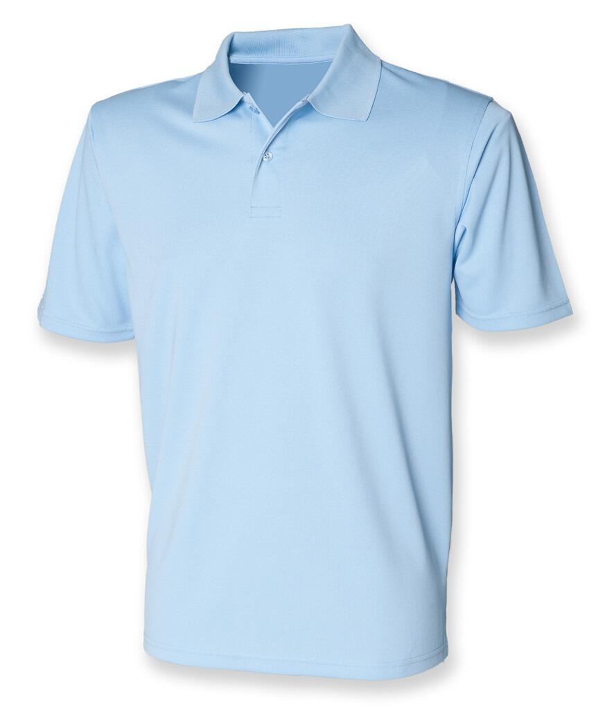 H475 Cool plus Polo Shirt light blue