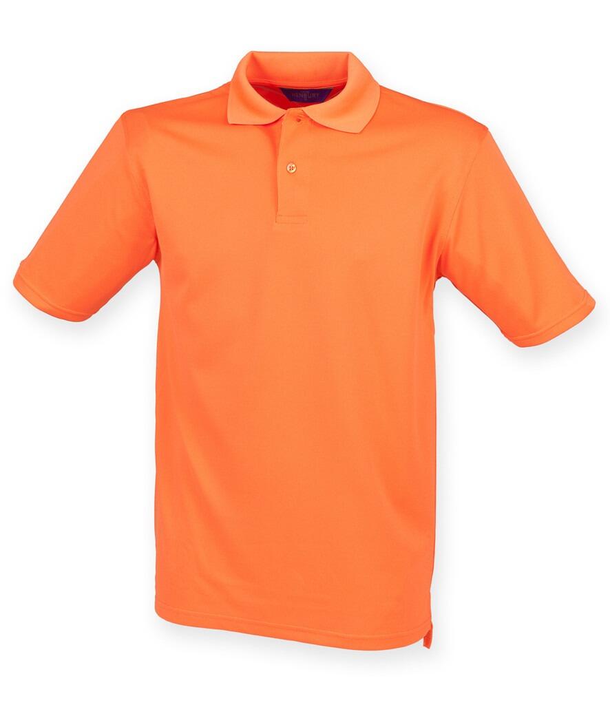 H475 Cool plus Polo Shirt bright orange