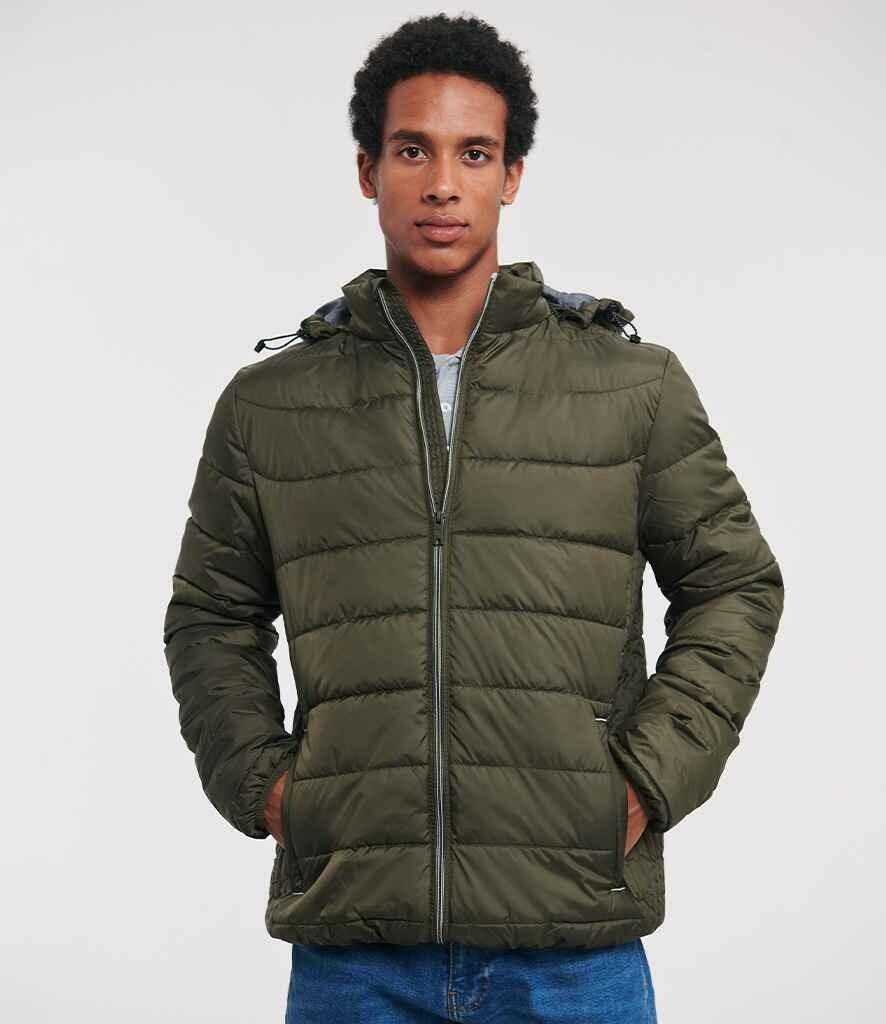 440M Russell Hooded Nano Padded Jacket