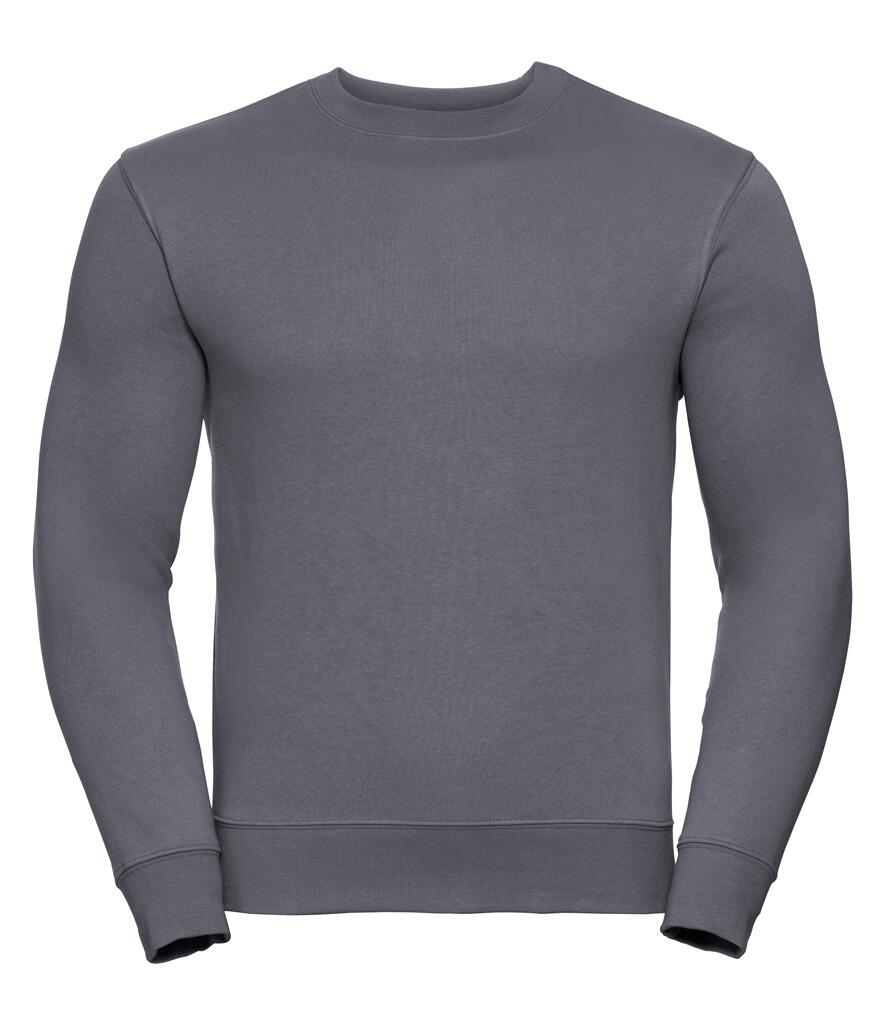 262M Russell Authentic Sweatshirt convoy gry