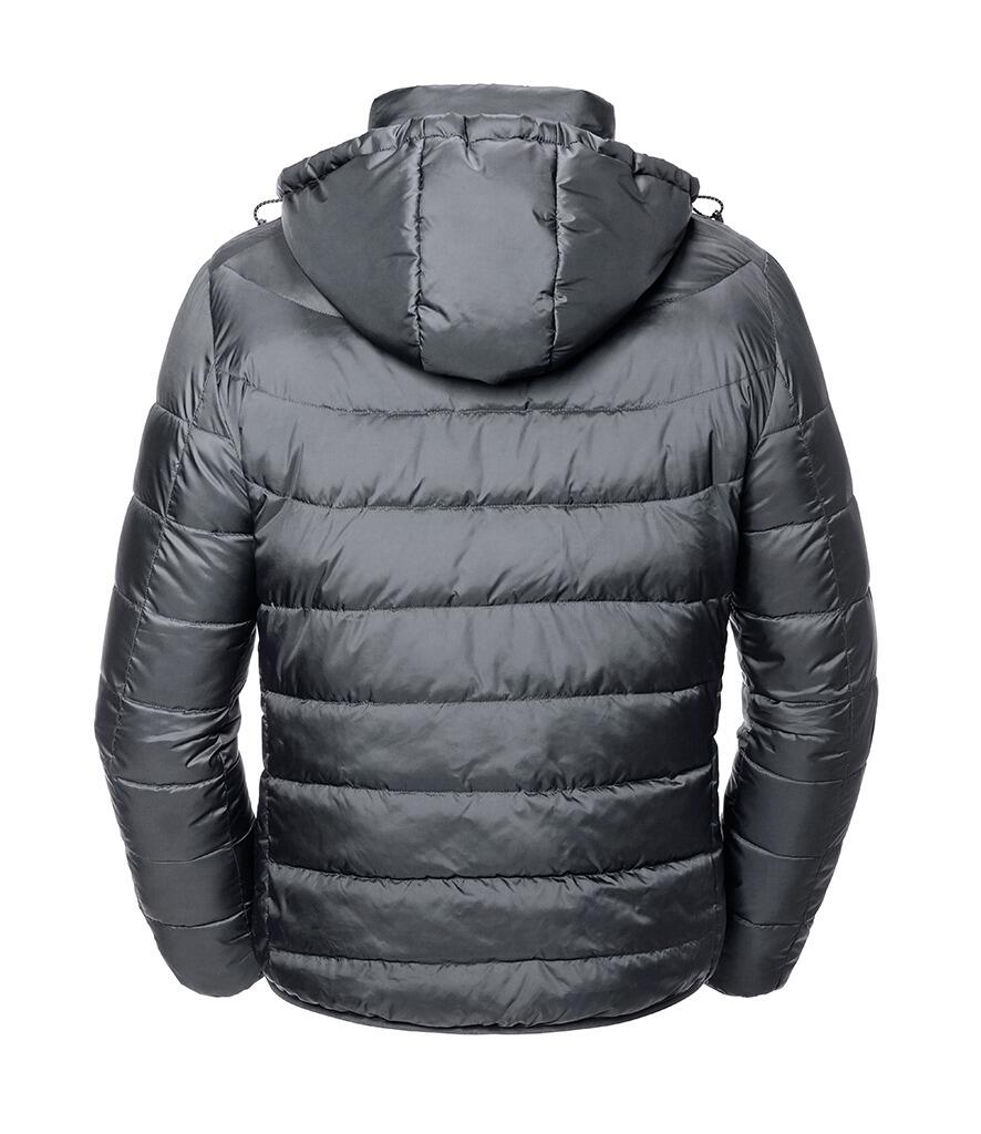 440M Russell Hooded Nano Padded Jacket back