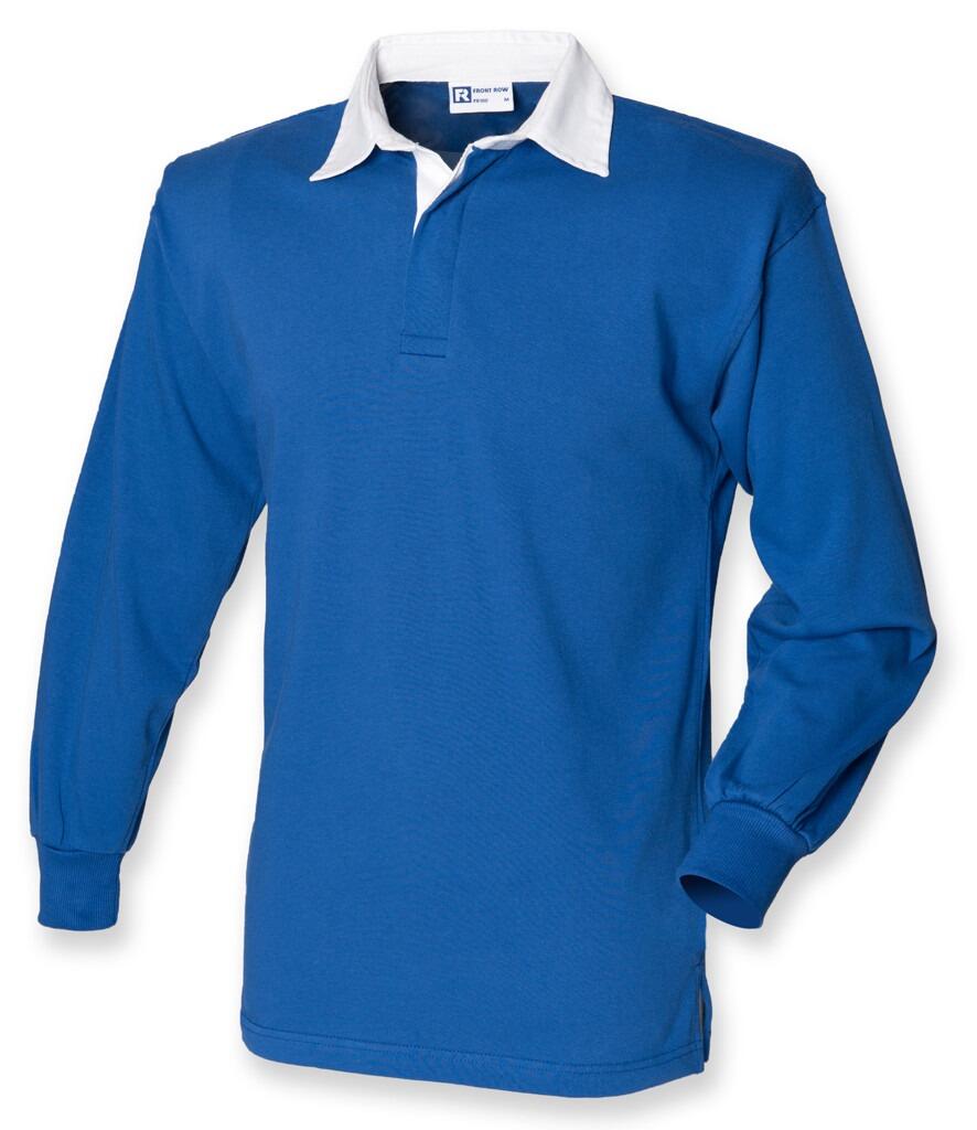 FR100 Front Row Classic Rugby Shirt royal