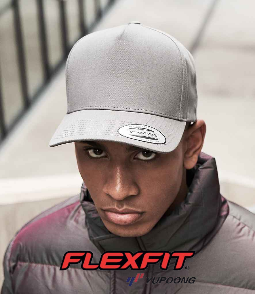 and around centered statement evolution brand Flexfit headwear a is
