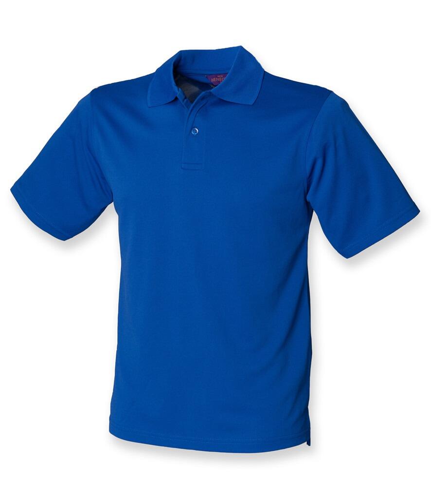 H475 Cool plus Polo Shirt royal blue