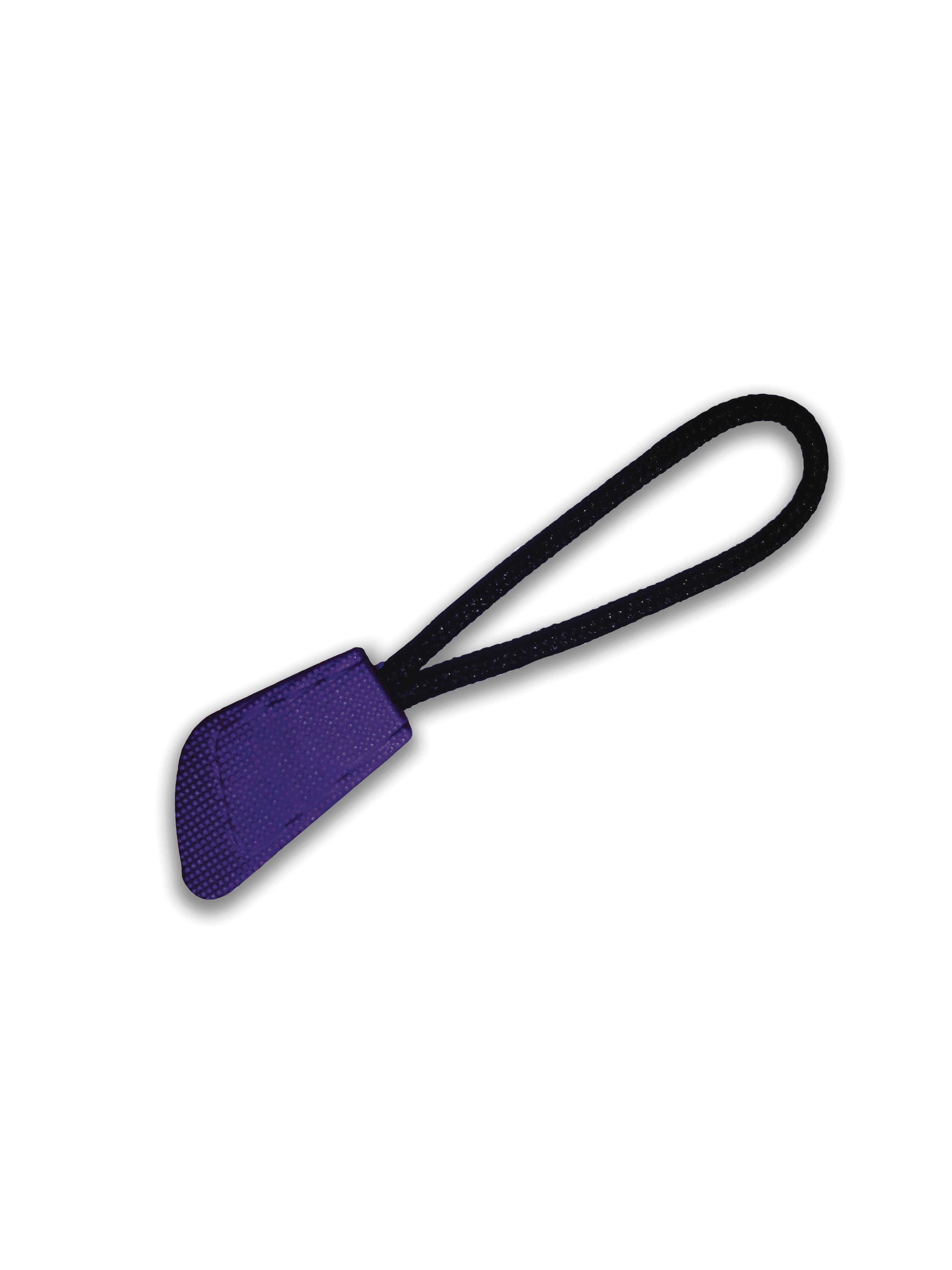 Pack of changeable zip pulls purple