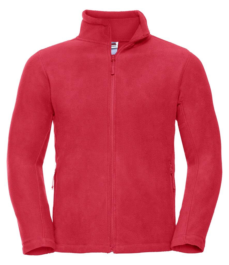 870M Russell Outdoor Fleece Jacket classic red