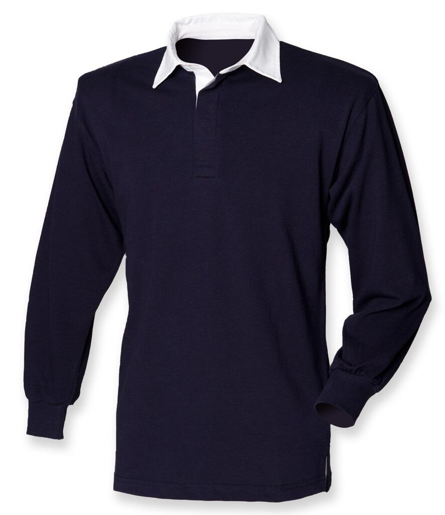 FR100 Front Row Classic Rugby Shirt navy