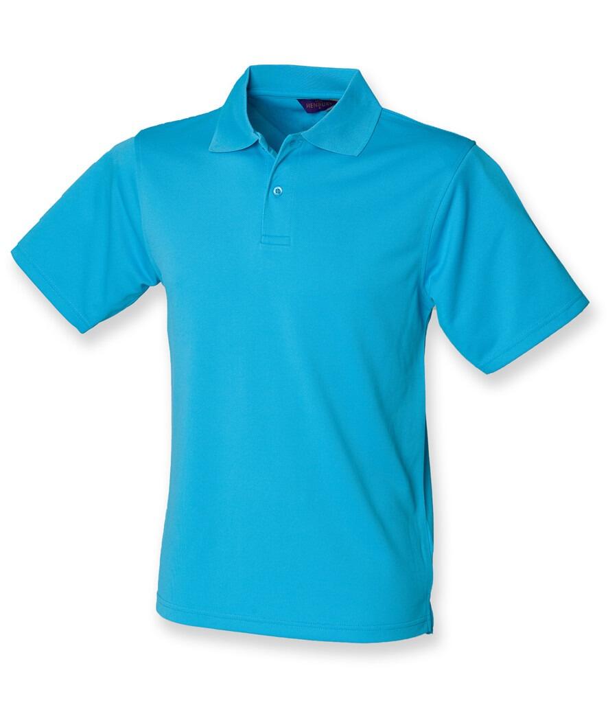 H475 Cool plus Polo Shirt turquoise