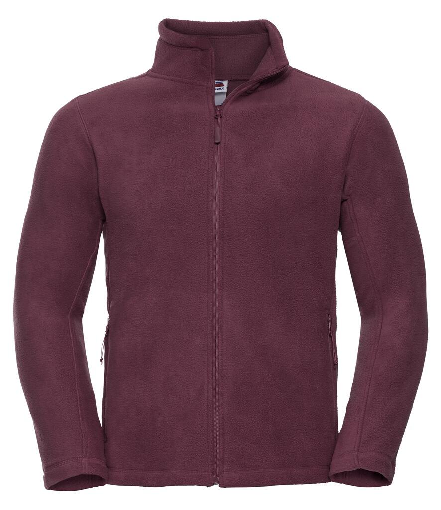 870M Russell Outdoor Fleece Jacket burgundy