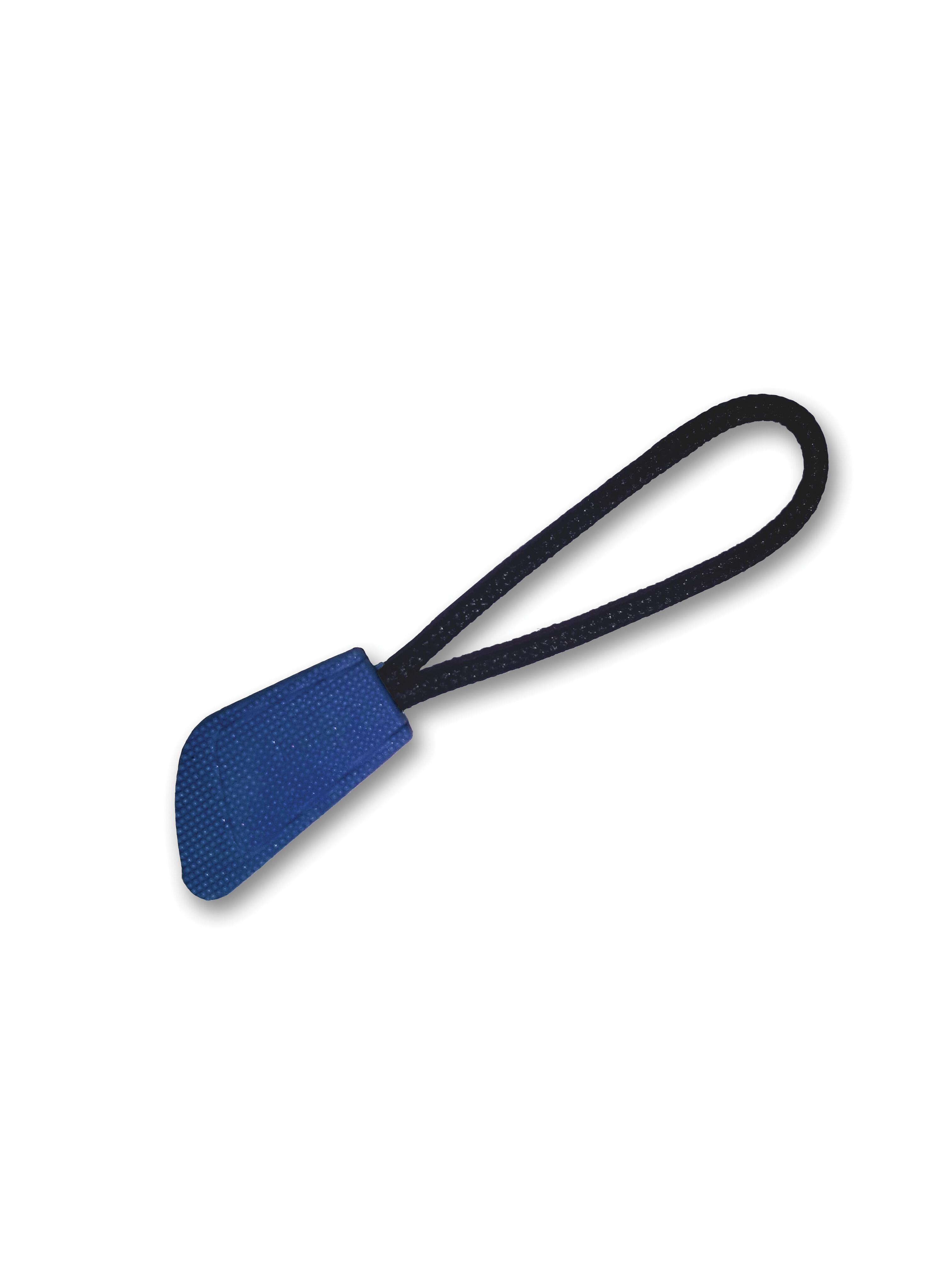 Pack of changeable zip pulls royal blue